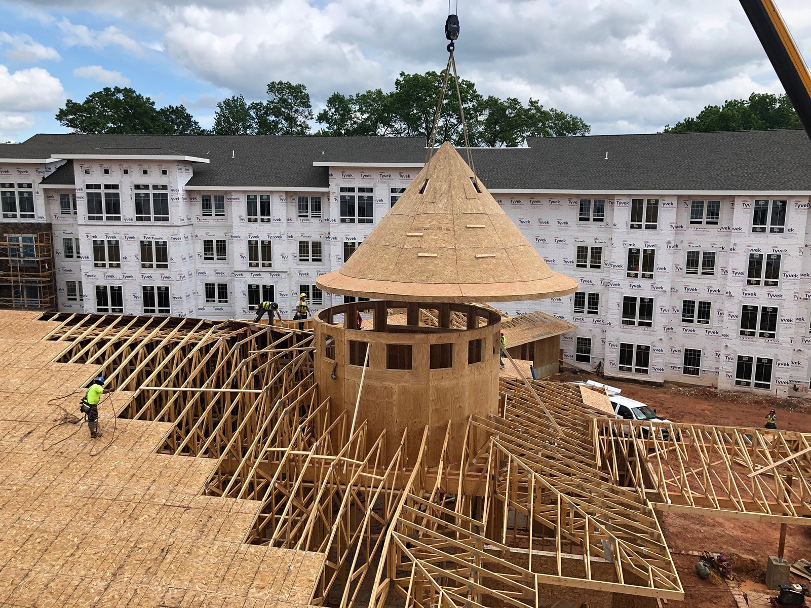 Bruce L Jones Contracting Company - Hanover, PA - Project - Framing Construction